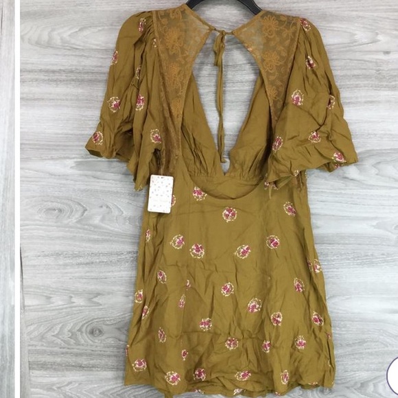 Free People Mockingbird Mini Dress - Picture 9 of 14